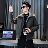 CF150-P138控188社会小伙座山雕棉衣外套潮流棉服男棉袄咖，男装棉衣，电商A343
