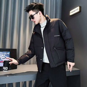 CF86-P148 控198 社会小伙店主风棉衣外套潮流棉服男 黑图片