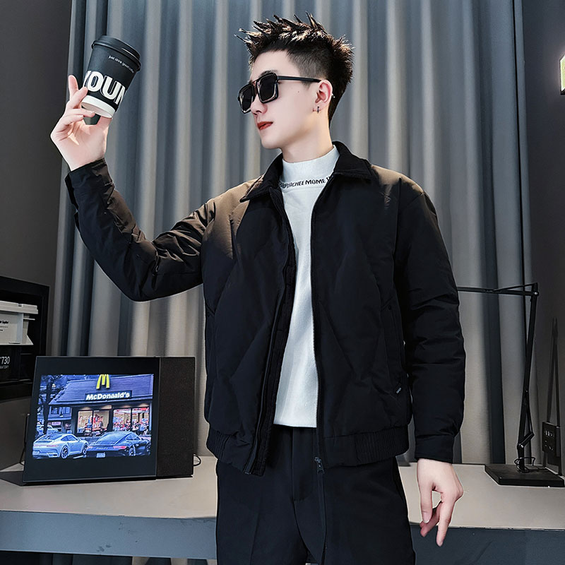 CF137-P138控178社会小伙店主风棉衣外套潮流棉服男黄,男装棉衣,电商A343