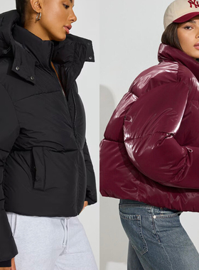 Morningoolala Chill Puffer Jacket 加拿大G加厚防水溅棉服 女