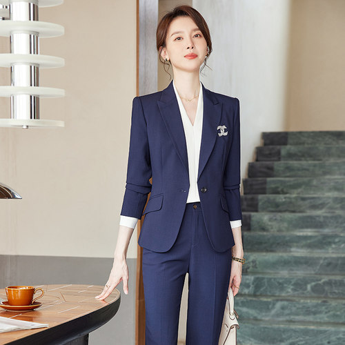 高级感职场西服正装西装套装