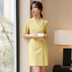 女装 时尚 轻熟风裙子气质女神范职业西装 2026年夏季 正式 场合连衣裙