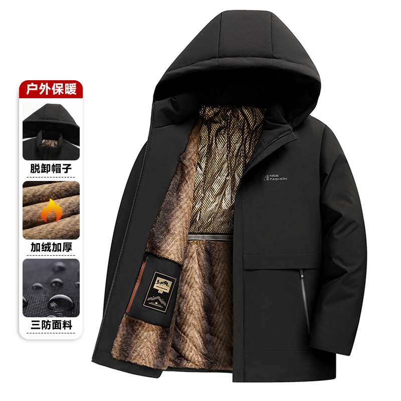 男装棉袄中老年人冬季外套加绒加厚棉衣男爷爷爸爸装棉服M2011P75，男装棉衣，星座1010A-1