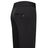 春秋弹力商务男士运动裤男松紧系绳长裤子中老年休闲裤男5368P30，男装休闲裤，星座1010A-1