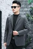 男装休闲西装男士中青年春秋修身小西服便西商务外套薄21067P105，男装西服，星座1010A-1