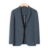 冰丝西服男士休闲西服超薄西装轻薄单西防晒上衣外套男88001P56，男装西服，星座1010A-1