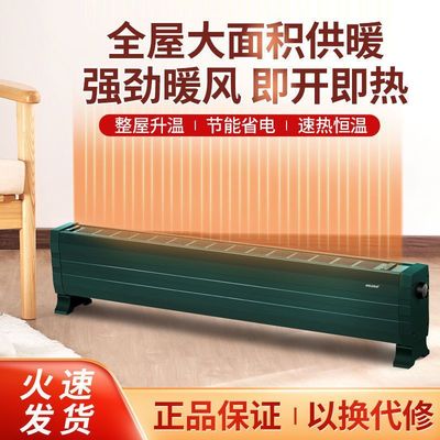 踢脚线取暖器电暖气片节能省电家用速热室内供暖炉热对流式暖风机