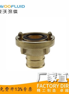 德标抓实铝合金Storz Couplings固定联轴器船用水带接扣C66