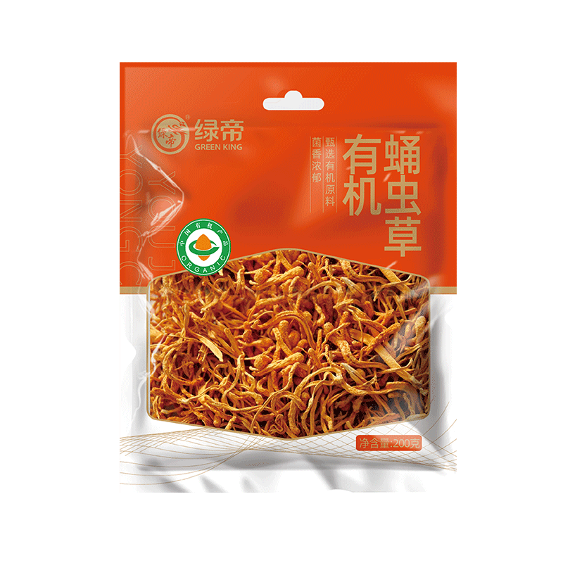 绿帝有机蛹虫草煲汤食材200g