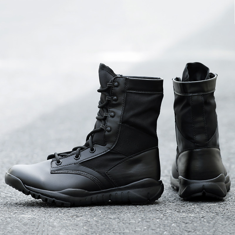 Bottes militaires en toile - Ref 1397289 Image 3