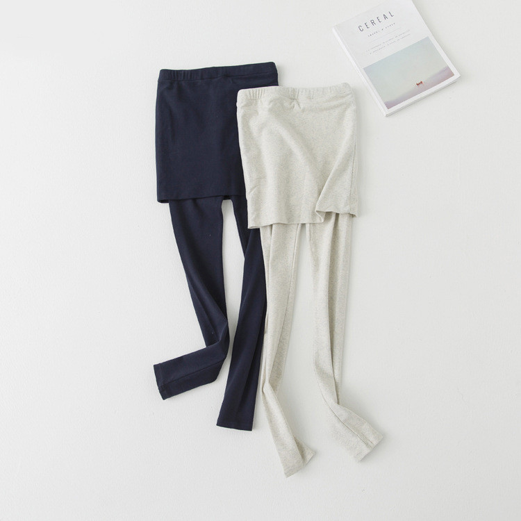 春秋季韩国包臀假两件打底裤裙裤女外穿加厚显瘦纯棉小脚长裤女潮在类目 女装/女士精品, 裤子, 打底裤中 - 来自Buy2taobao.com提供专业的淘宝代购服务