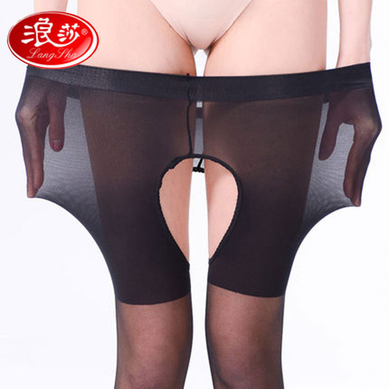 薄款连裤袜浪莎免脱开裆美腿图片