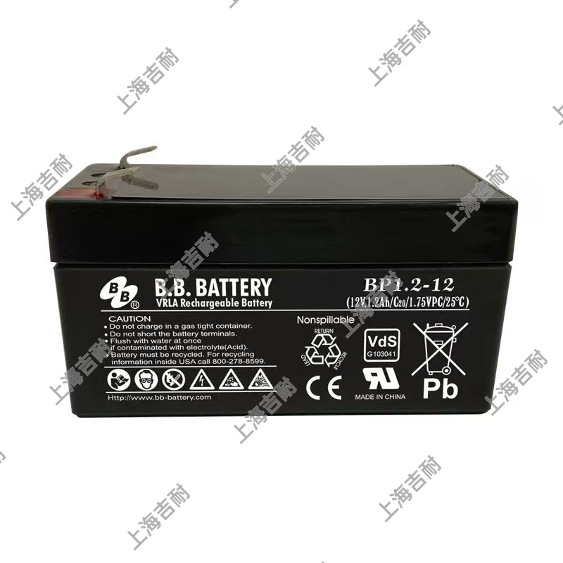 美美电池BP1.2-12铅酸 蓄电池12V1.2AH 仪器仪表电池更换服务
