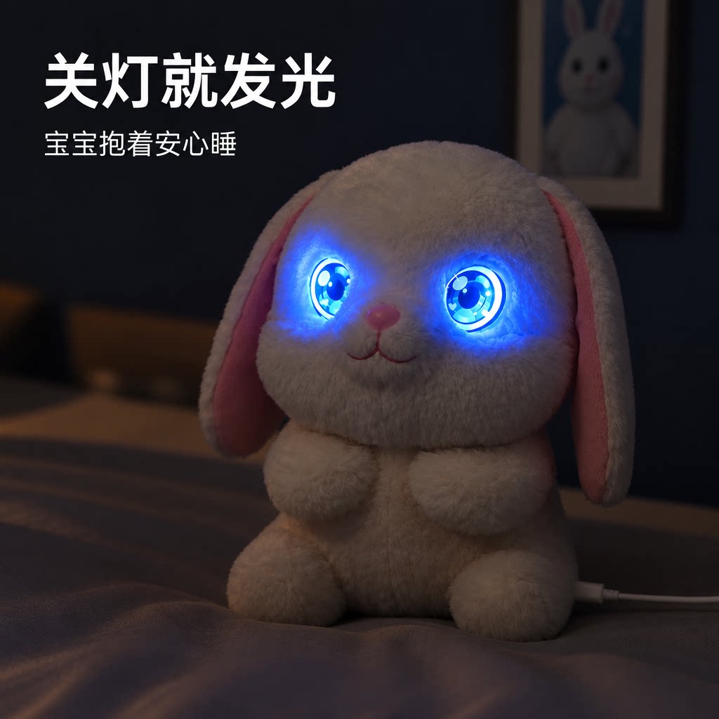 ai智能机器人仿生儿童陪伴聊天语音毛绒女孩玩具电子宠物生日礼物