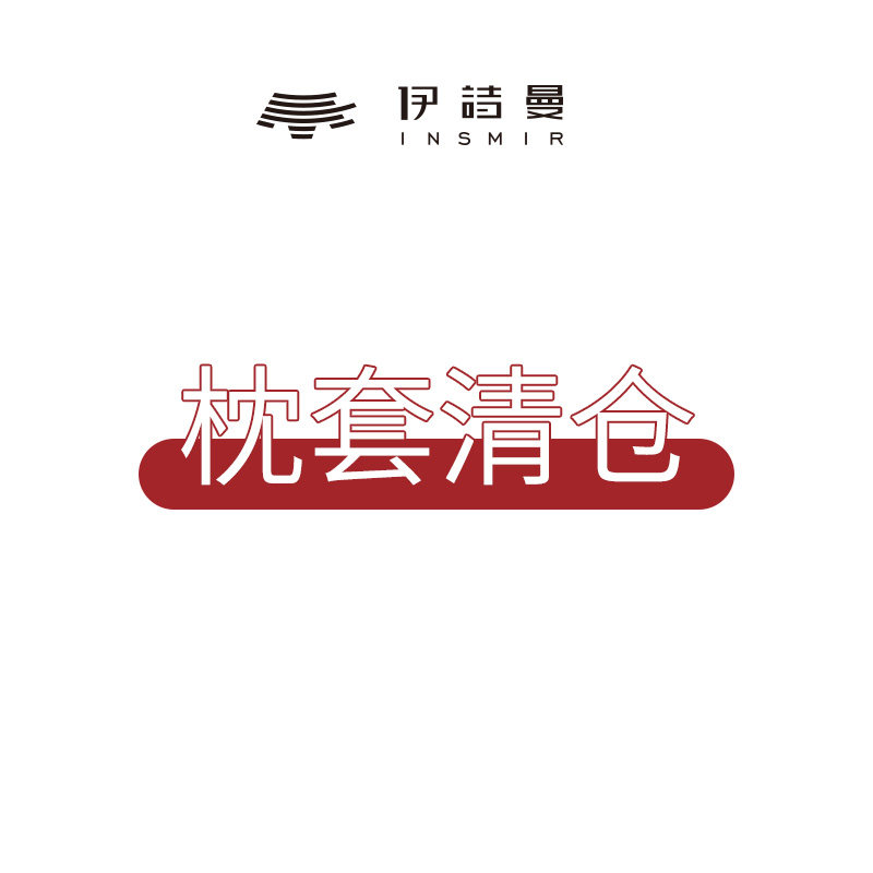 全棉纯色枕套纯棉一对装 48*74cm单人枕头套
