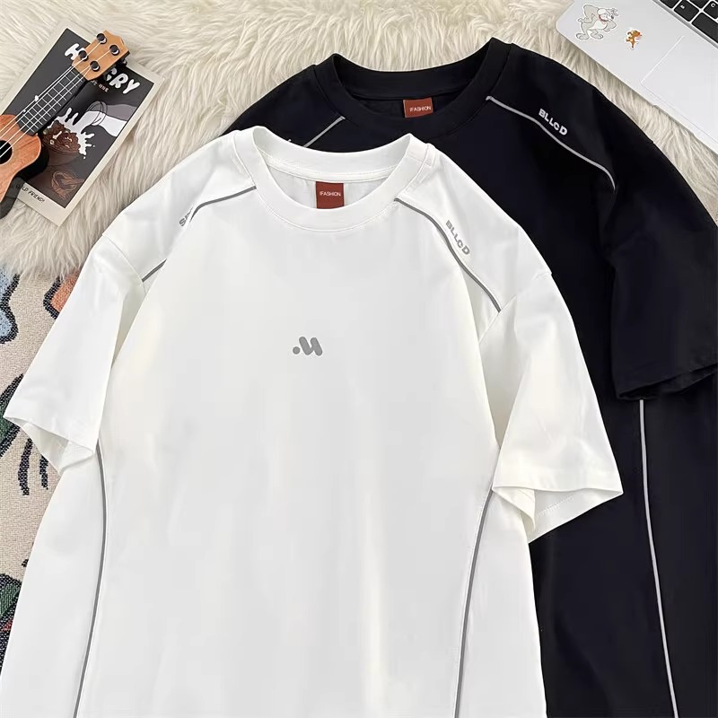 索罗娜短袖T恤男女夏季新款潮牌