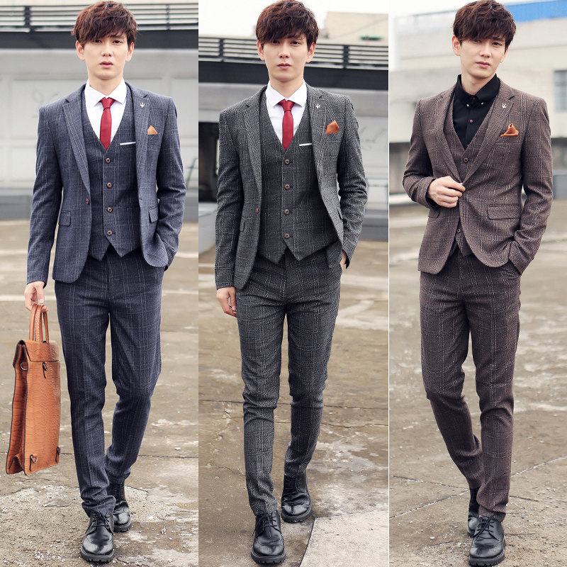 Costume homme en polyester pour automne - Ref 1551562 Image 1