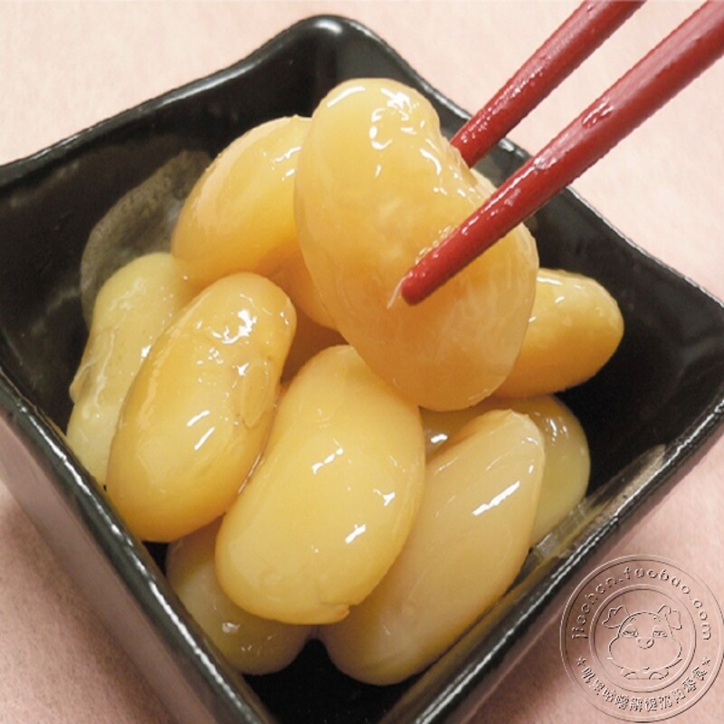 3袋包邮 白花豆800g山东特产食品零食即食佃煮豆白芸豆冰粥甜蜜豆
