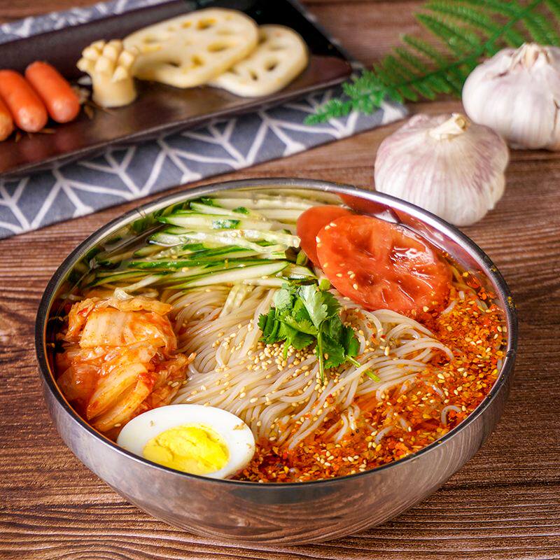 包邮鑫辉朝鲜族大冷面小麦320g*3袋装东北黑龙江特产网红速食食品