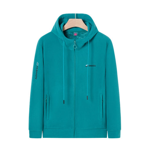 秋冬季女士连帽休闲服加绒加厚