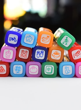 日本PILOT百乐迷你可擦印章Frixion Stamp学生可爱图章区域限定版