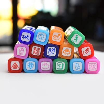 百乐PILOT迷你可爱印章可擦无痕