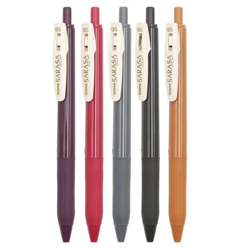 斑马日本jj15复古色按动中性笔