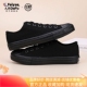 男街拍运动鞋 休闲鞋 情侣鞋 全黑低帮板鞋 女 学生百搭时尚 飞跃帆布鞋