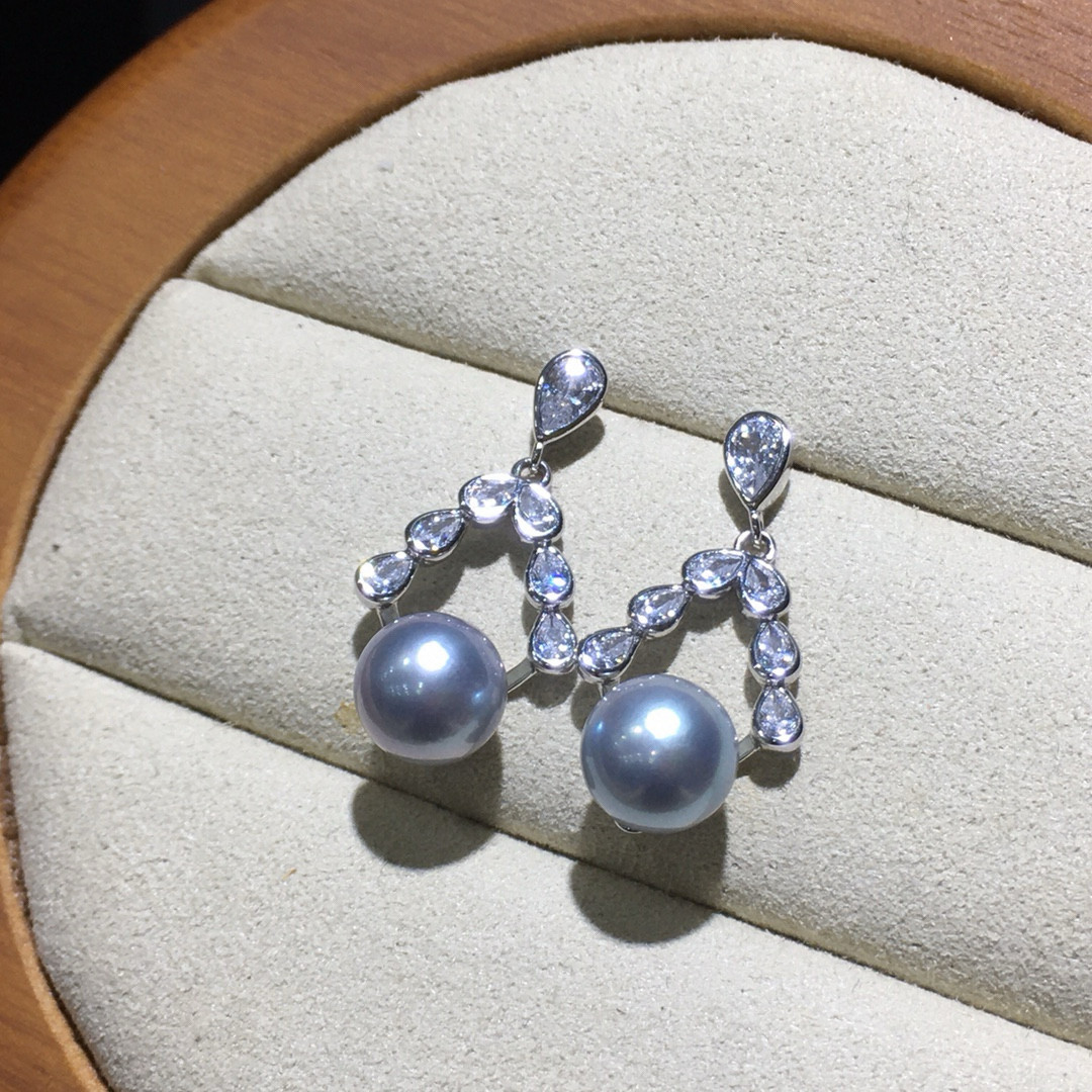 海水真多麻珍珠耳环 7.5-8mm极光！,珠宝/钻石/翡翠,耳饰,淘宝优惠券,粉丝福利购,淘宝优惠卷