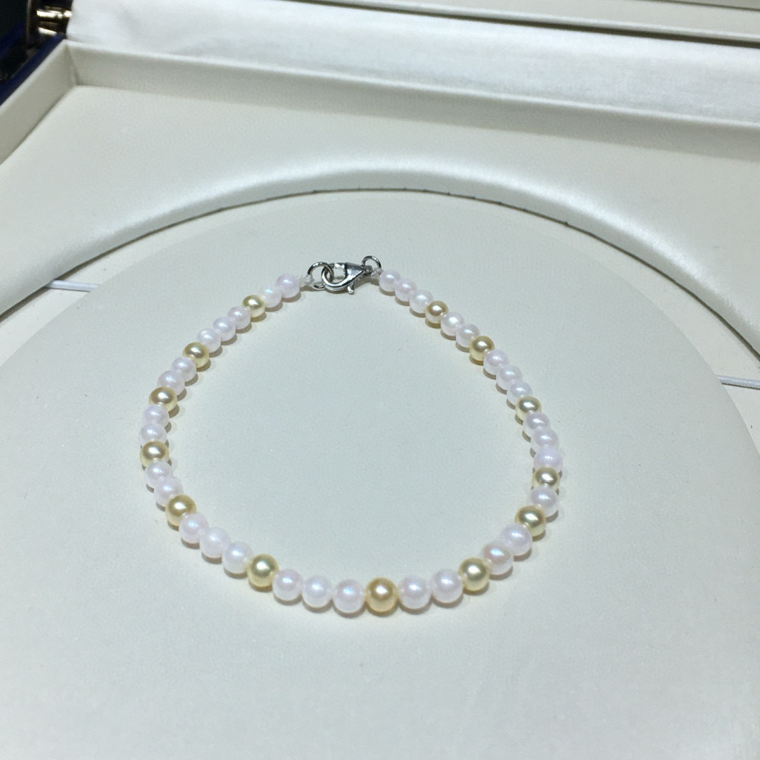 糖果色手链4mm，特秒