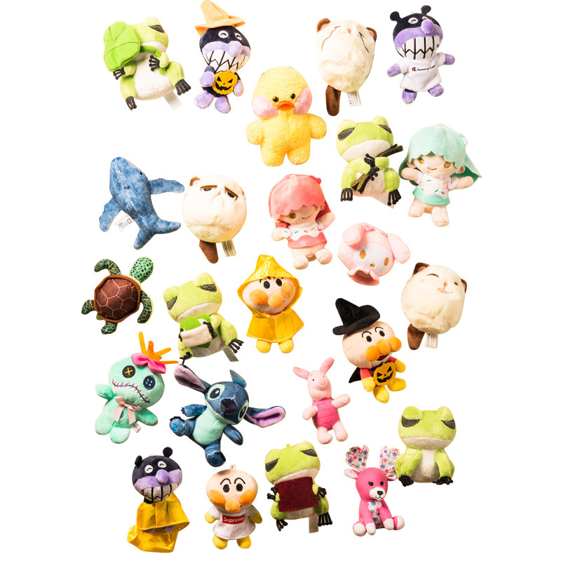 CREATIVE CARTOON ANIME PLUSH TOYS FRIDGE MAGNETS MAGNETS CUTE MAGNETIC STICKERS DOLL PENDANTS HOME DECORATIONS