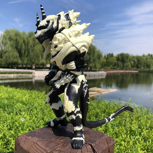 大号软胶怪兽怪兽x凯撒基多拉关节可动莫奈拉女王莱芙丽雅玩偶具