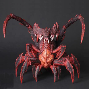 大号软胶怪兽盖巴斯菲亚凯撒基多拉超级戴魔哥斯拉黑多拉手办玩具