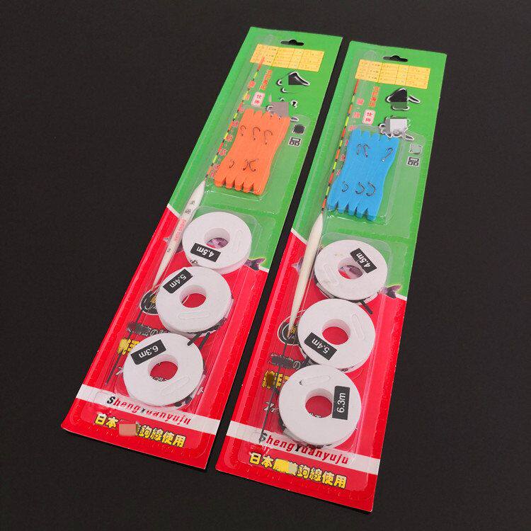 厂家批发线组套装 台钓手工绑好钓鱼成品方便鱼钩鱼线鱼漂组合