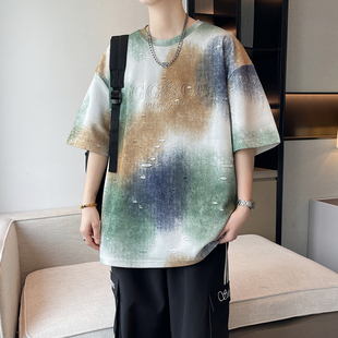 衫 2026初高中男生短袖 简约宽松休闲百搭潮流半袖 新款 上衣 T恤夏季