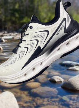 探路者网鞋溯溪鞋男女情侣拼色时尚户外涉水鞋TFEEAN82316/81316