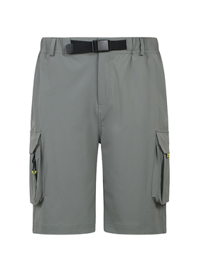 探路者速干短裤男TAMMBM81797-G01X夏季2024新款休闲大口袋工装裤