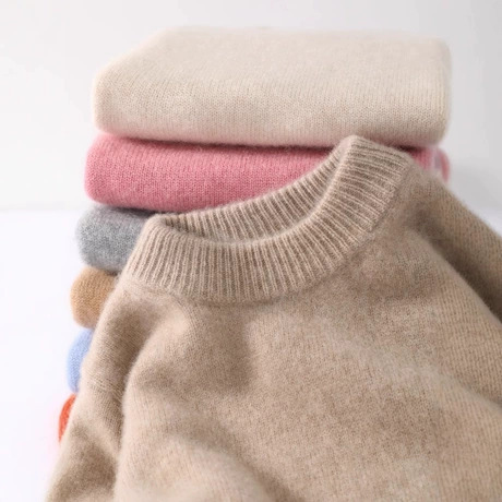 清河县零染羊绒制品经营部新款100%羊毛衫儿童毛衣加厚针织打底