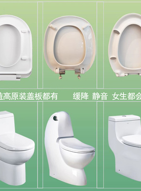 EAGO益高马桶盖原装盖板TB351TB131TB358TB388坐便器座圈通用缓降