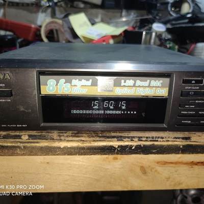 AIWA/爱华CD机DX-N7,实物成色如图,可调电压:12