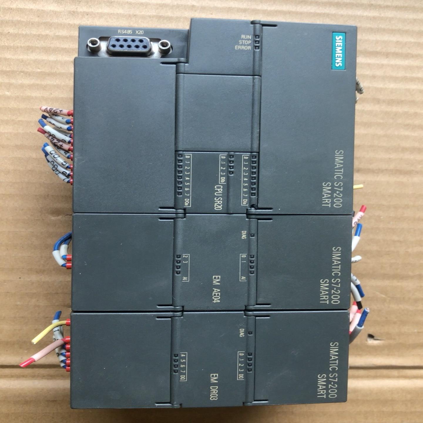 议价西门子CPU SR20-AE04-DR08 功能正常成色外观