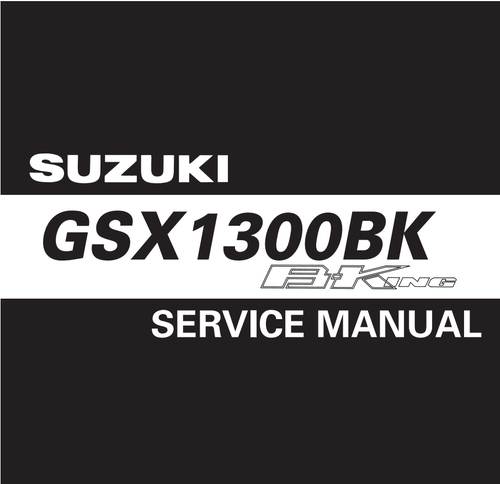 铃木街皇 SUZUKI GSX1300BK  B-KING 全车配件图拆解图扭矩表线路