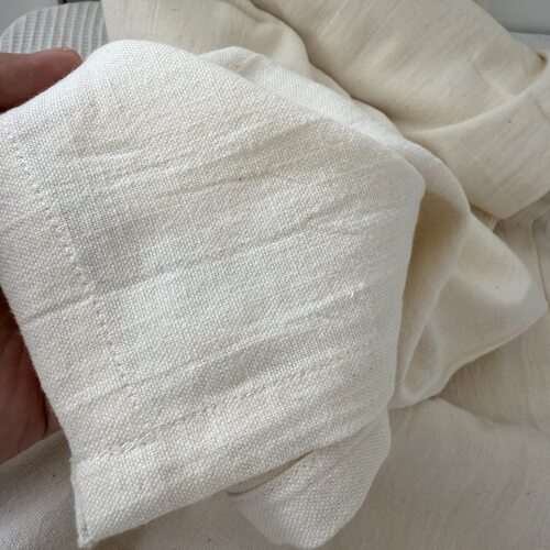 55%亚麻 45%棉外贸剩余棉麻床单单件酵素水洗柔软舒适