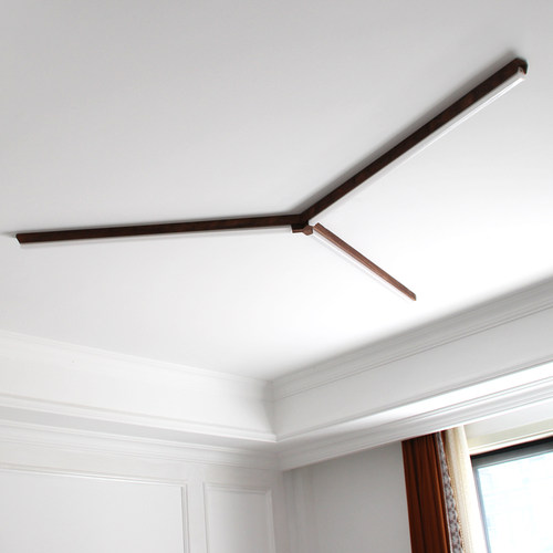 超薄高亮黑胡桃北枝实木