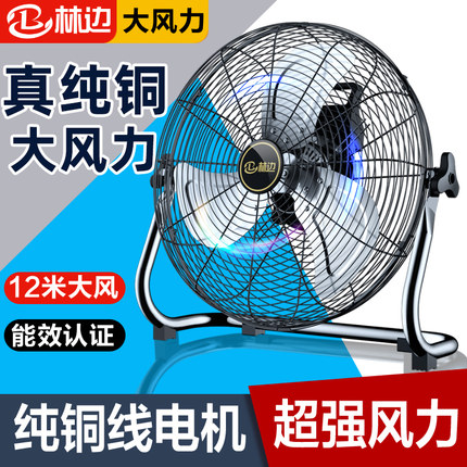 林边电风扇工业大功率家用强力静音落地扇商用台式大风量坐地风扇