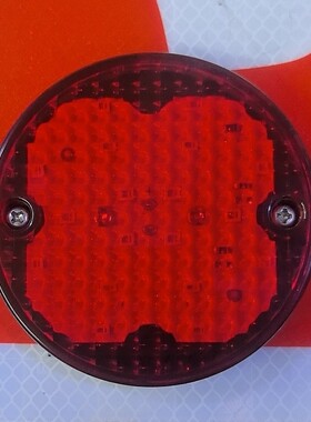 校车停车牌小红灯，校车停车指示牌警示灯，停车牌上小灯 LED灯