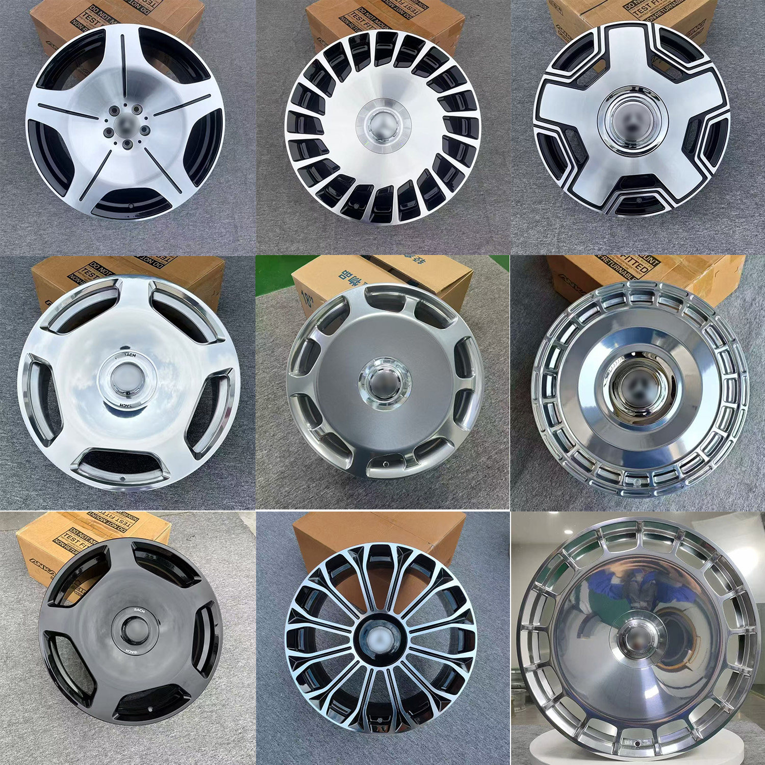 适用于奔驰迈巴赫锻造大饼轮毂20寸18寸19寸S400S450S680E级v260