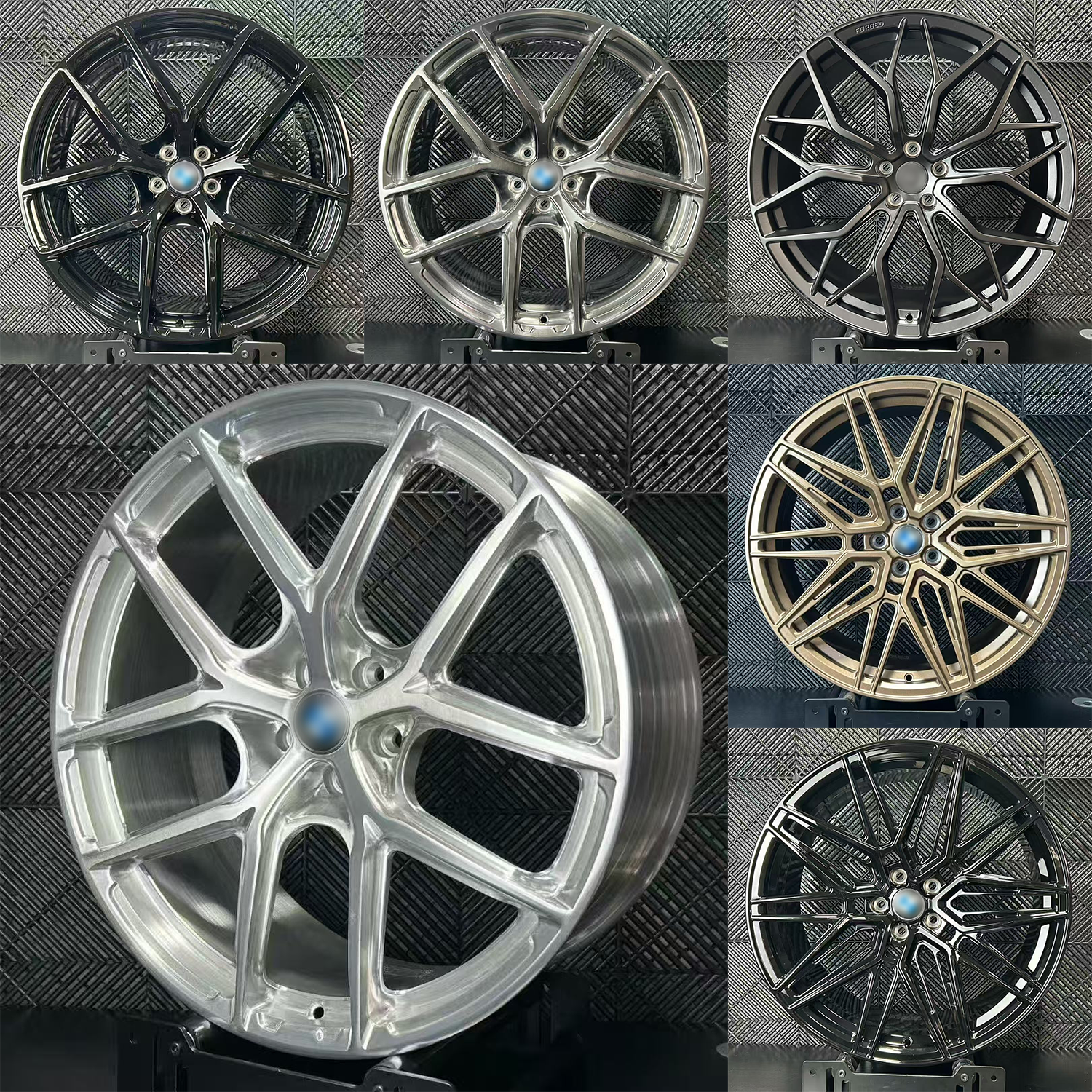 适用于新宝马X5锻造轮毂22寸21寸23寸宝马X6 X5 X7改装升级轮毂