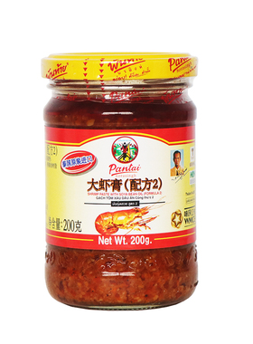 泰国进口调料潘泰大虾膏配方2 虾头油潘泰大虾膏200克Pantai虾酱