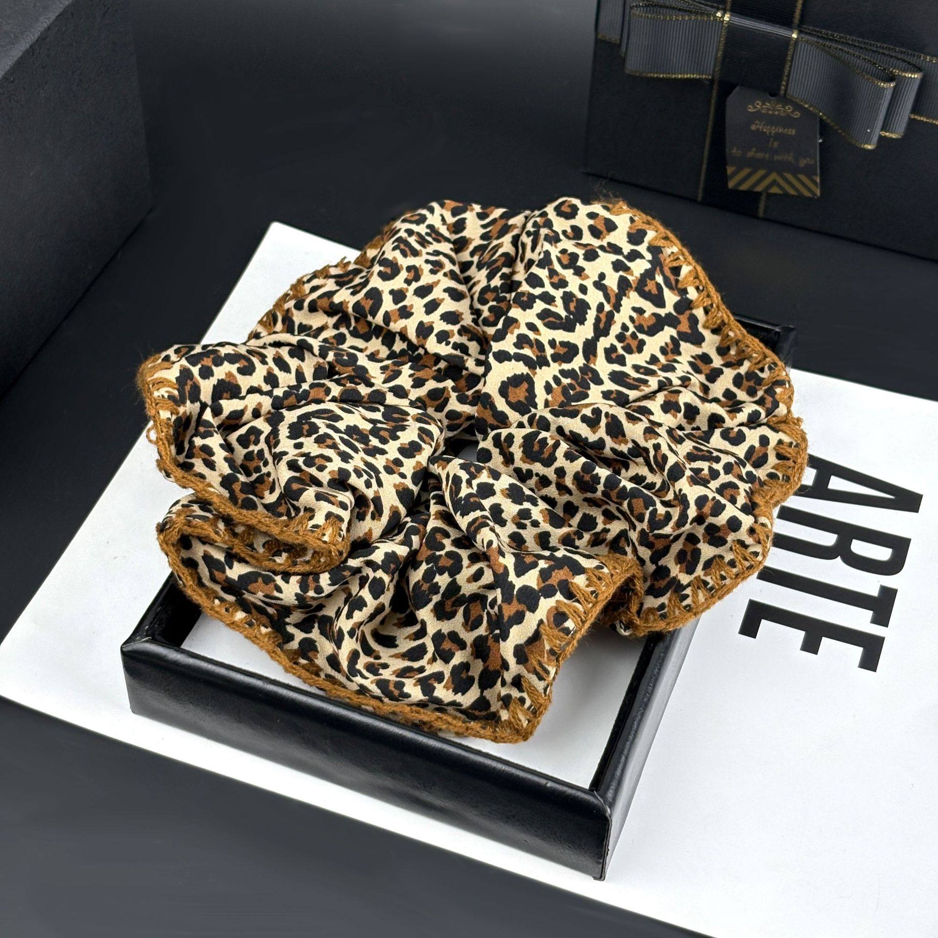 复古豹纹秋冬高级感大肠发圈女2026新款气质百搭狗牙边头绳发饰,家庭/个人清洁工具,发圈/发网,淘宝优惠券,粉丝福利购,淘宝优惠卷